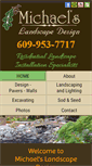 Mobile Screenshot of michaelslandesign.com
